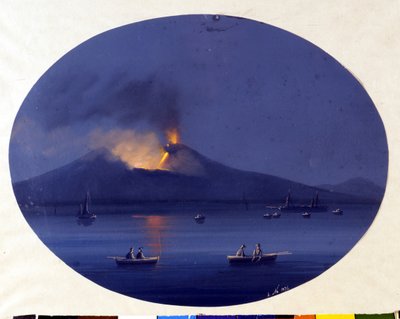 Eruzione notturna dell