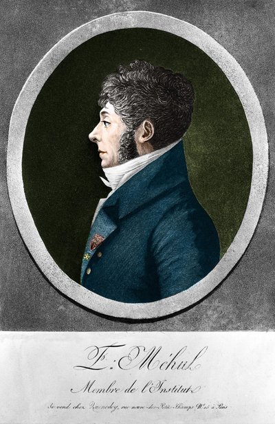 Etienne Mehul, compositore e organista francese (1763-1817) da Unknown artist