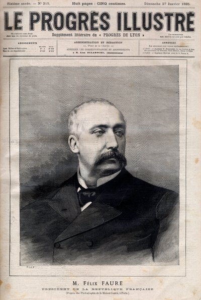 Felix Faure, Presidente della Repubblica Francese da Unknown artist