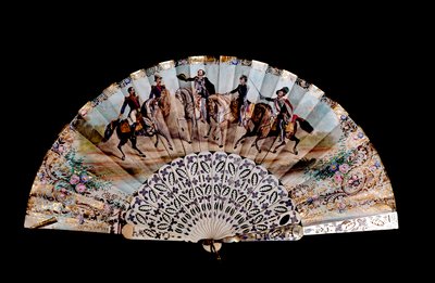 Decorazione di recinzione con cinque cavalieri: l