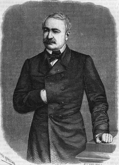 Ferdinand de Lesseps (1805-1894), diplomatico e amministratore francese. da Unknown artist
