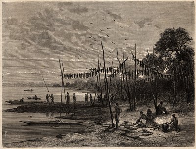 Feyturia sul Lago Cudajaz da Unknown artist