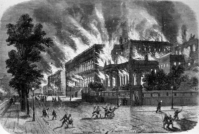 Incendio della Corte dei Conti e della Legion d