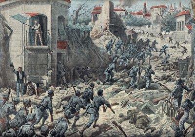 Prima guerra mondiale: la Battaglia di Gorizia (Goritz) del 9-10 agosto da Unknown Artist