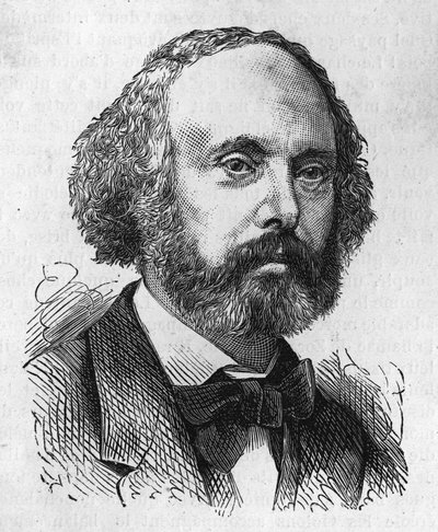 Félicien David. compositore francese 1810-1876 da Unknown artist