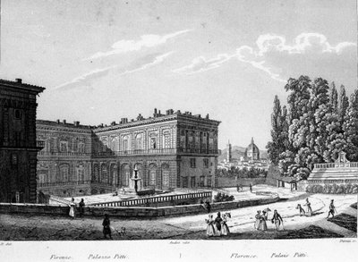 Firenze: Vista del Palazzo Pitti all