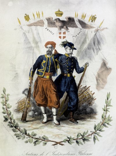 Francia e Piemonte, sostenitori dell