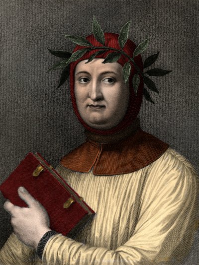 Francesco Petrarca (Petrarca) (1304-1374) da Unknown artist