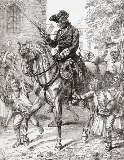 Federico II (incisione) da Unknown artist