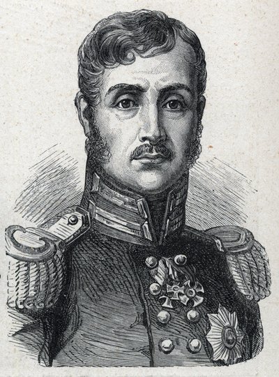 Federico Guglielmo III di Prussia - Ritratto di Federico Guglielmo III di Prussia (1770-1840) re di Prussia da Unknown artist