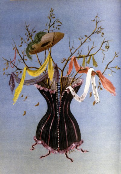 Pubblicità francese della biancheria intima Rochas da Unknown Artist