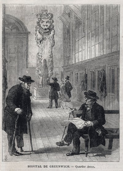 Greenwich Hospital: La polena della nave da guerra 