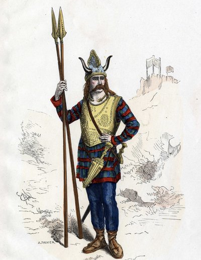 Capo gallico prima della conquista romana - in 