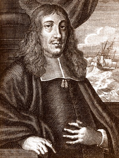 Gautier (Wouter) Schouten (1638-1704) esploratore olandese da Unknown artist
