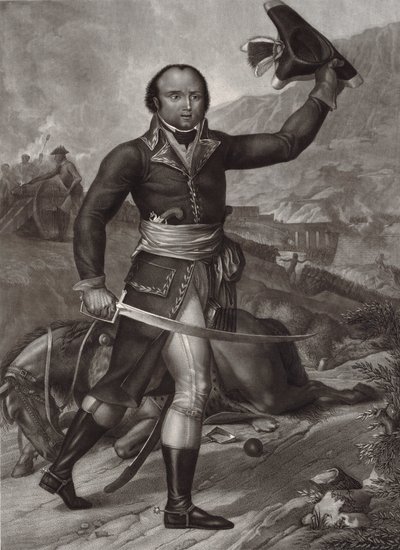 Generale Thomas-Alexandre Dumas in uniforme da ufficiale dell