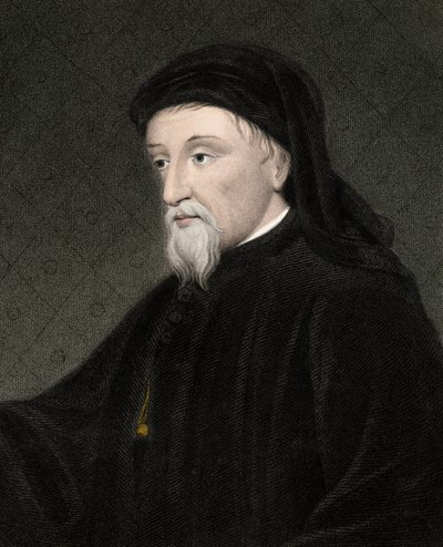 Geoffrey Chaucer da Unknown artist