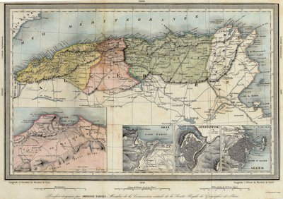 Carta geografica dell