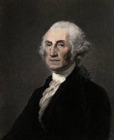 George Washington 1732-1799 - incisione - 19° secolo da Unknown artist