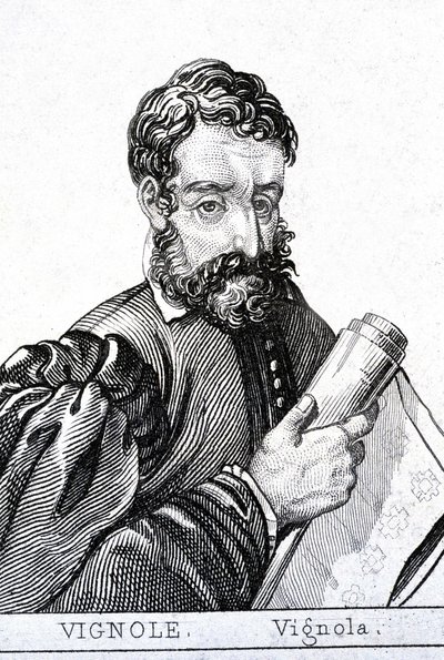 Giacomo Barozzi, detto il Vignola, architetto italiano (1507 - 1573) da Unknown artist