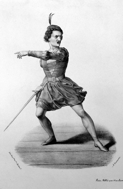 Gilbert-Louis Duprez nel ruolo di Arnoldo nell