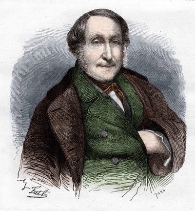 Gioacchino Rossini (1792-1868), compositore italiano da Unknown artist