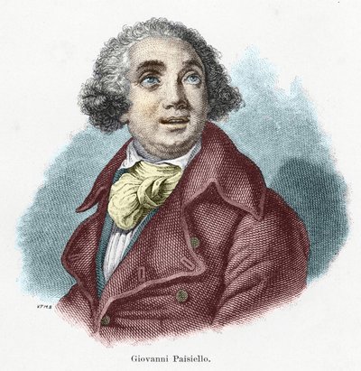 Giovanni Paisiello (1740-1816), compositore italiano da Unknown artist