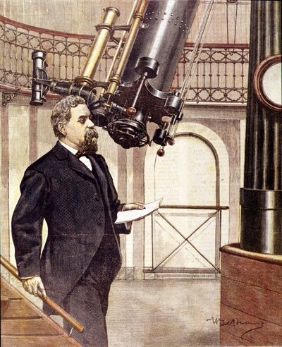 Giovanni Virginio Schiaparelli, astronomo italiano (nato a Savigliano, Piemonte) da Unknown artist