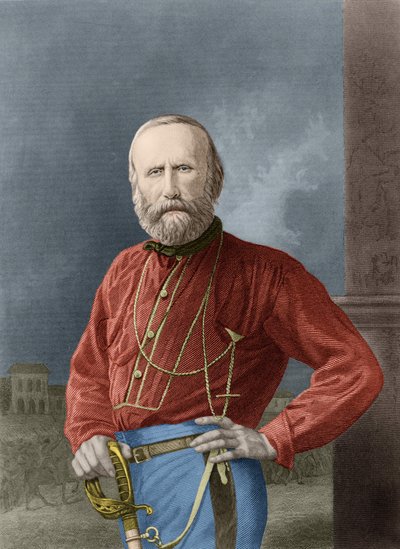 Giuseppe Garibaldi (1807-1882). da Unknown artist