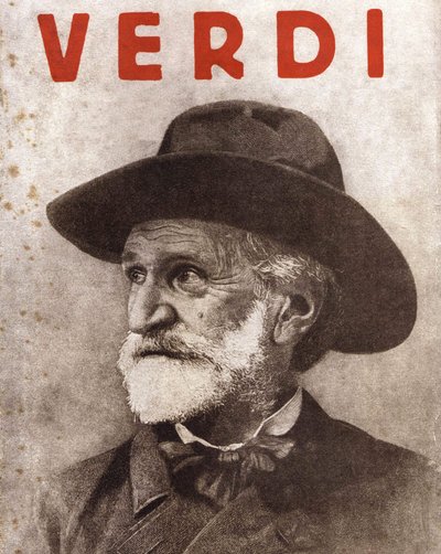 Giuseppe Verdi (1813-1901) compositore italiano da Unknown artist