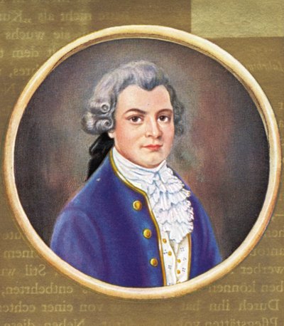 Gotthold Ephraim Lessing da Unknown artist