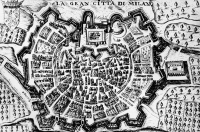 Grande città di Milano da Unknown artist