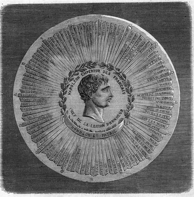 Grande sigillo di Napoleone I Bonaparte (1769-1821) nel 1804: 