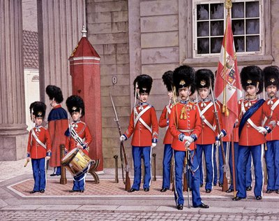 Granatieri della Guardia Danese da Unknown artist