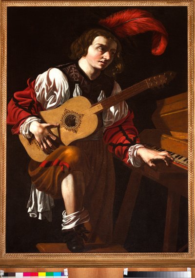 Suonatore di chitarra da Unknown artist