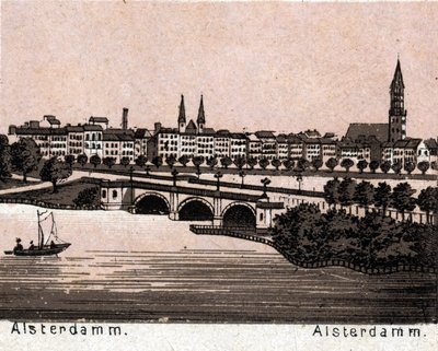 Amburgo, Germania: vista dell