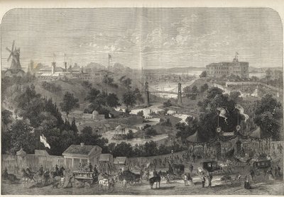 Amburgo - Germania - Esposizione orticola 1869 - Amburgo - il parco dell