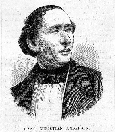 Hans Christian Andersen. Scrittore danese 1805-1875 da Unknown artist