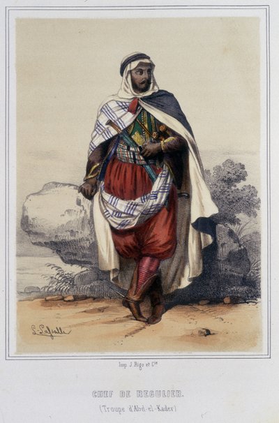 Capo di riconquista in Algeria durante la seconda metà del XIX secolo da Unknown artist