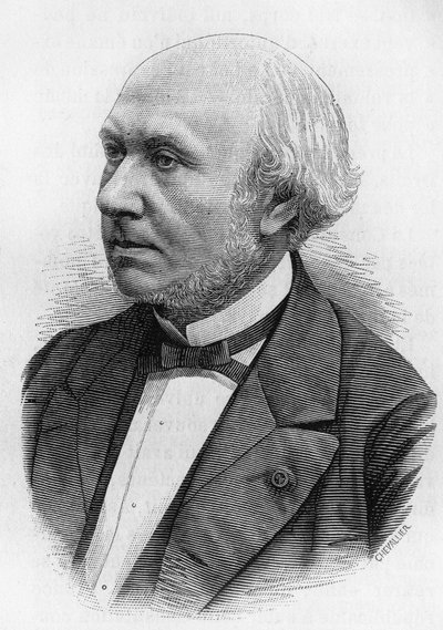 Henri Wallon (1812 - 1904), storico e politico francese da Unknown artist