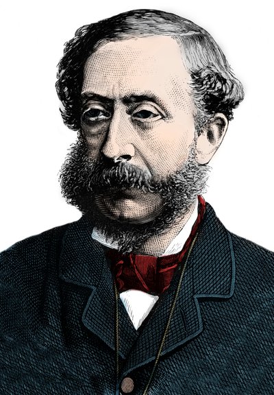 Henry Howard Molyneux Herbert, 4º conte di Carnarvon - Ritratto di Henry Herbert, 4º conte di Carnarvon - Incisione da Unknown artist