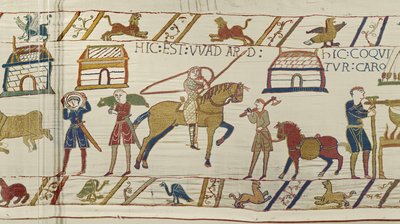 Qui è Wadard, Arazzo di Bayeux da Unknown artist