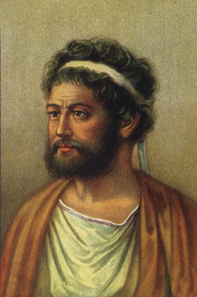 Ippocrate Medicina greca (stampa) da Unknown Artist