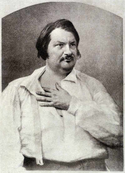 Honoré de Balzac, circa 1850 da Unknown artist
