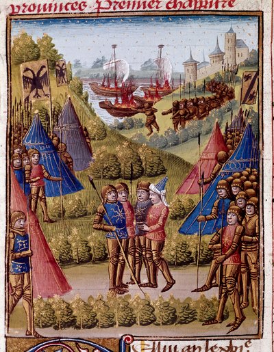 Come i Romani abbandonano le province del loro impero. Miniatura da 