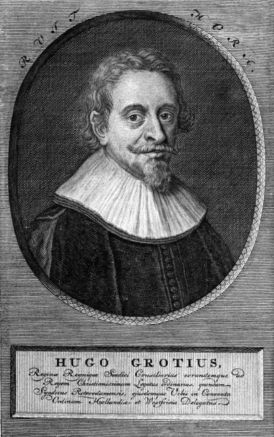 Hugo Grotius, avvocato e diplomatico olandese da Unknown artist