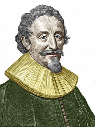 Hugo de Groot detto Grotius (1583 - 1645), avvocato e diplomatico olandese da Unknown artist