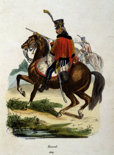 Ussaro a cavallo dell