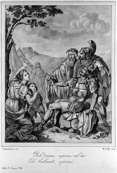 Illustrazione per la Scena 8 dell