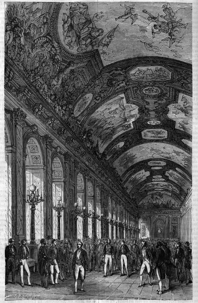 Inaugurazione del Museo di Versailles il 10 giugno da Unknown artist