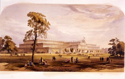 Rivoluzione industriale: vista del Crystal Palace, costruito da Joseph Paxton per l